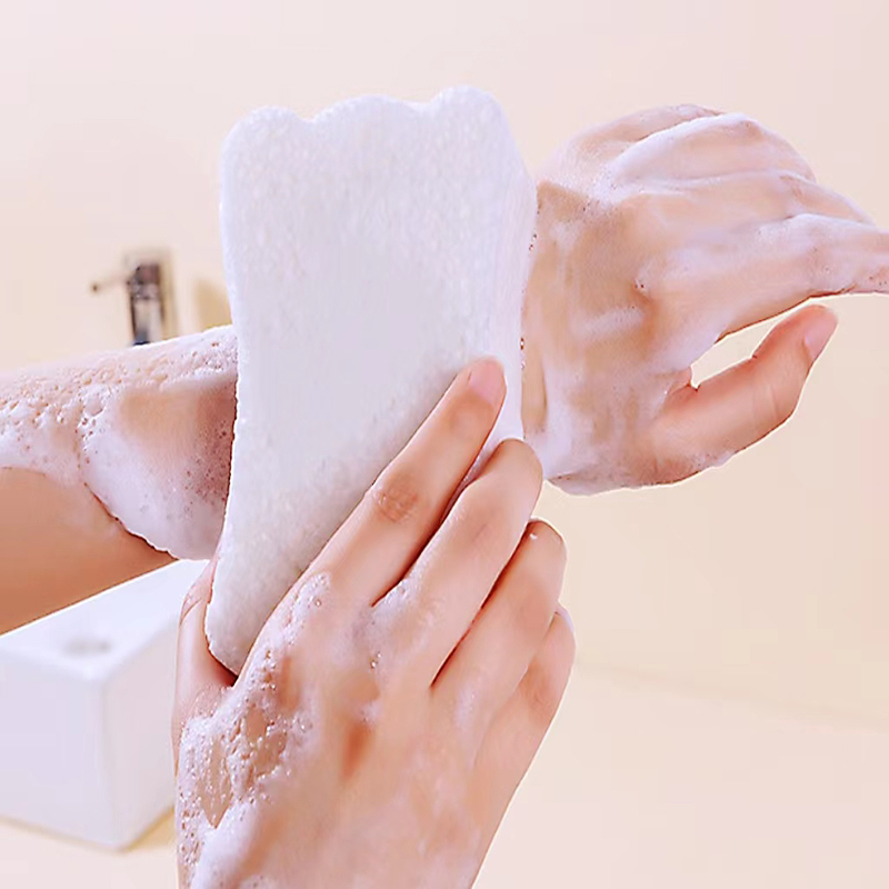 ฟองน้ำเยื่อไม้ฟองน้ำเซลลูโลสสำหรับใช้ในอ่างอาบน้ำ